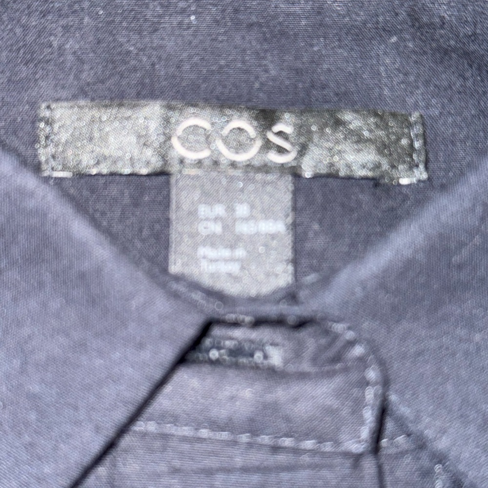 Cos Button Down Navy - image 3
